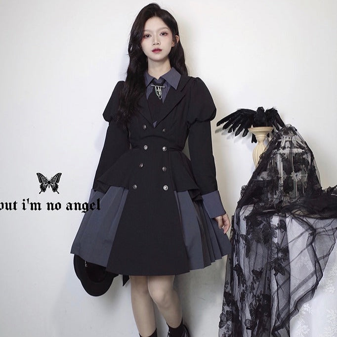 [Pre-order] Shoujo Detective Fake Layered Dress