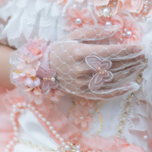 [Simultaneous purchase only] Fairy Fairy Bonnet, Choker, Gloves