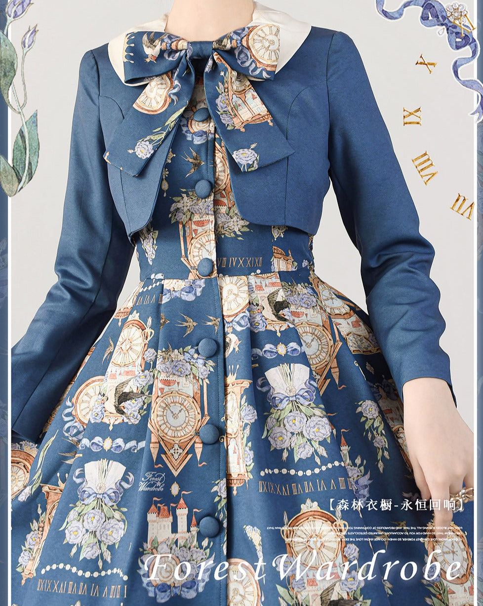 Eternal Echo Classic dress and jacket setup with headband