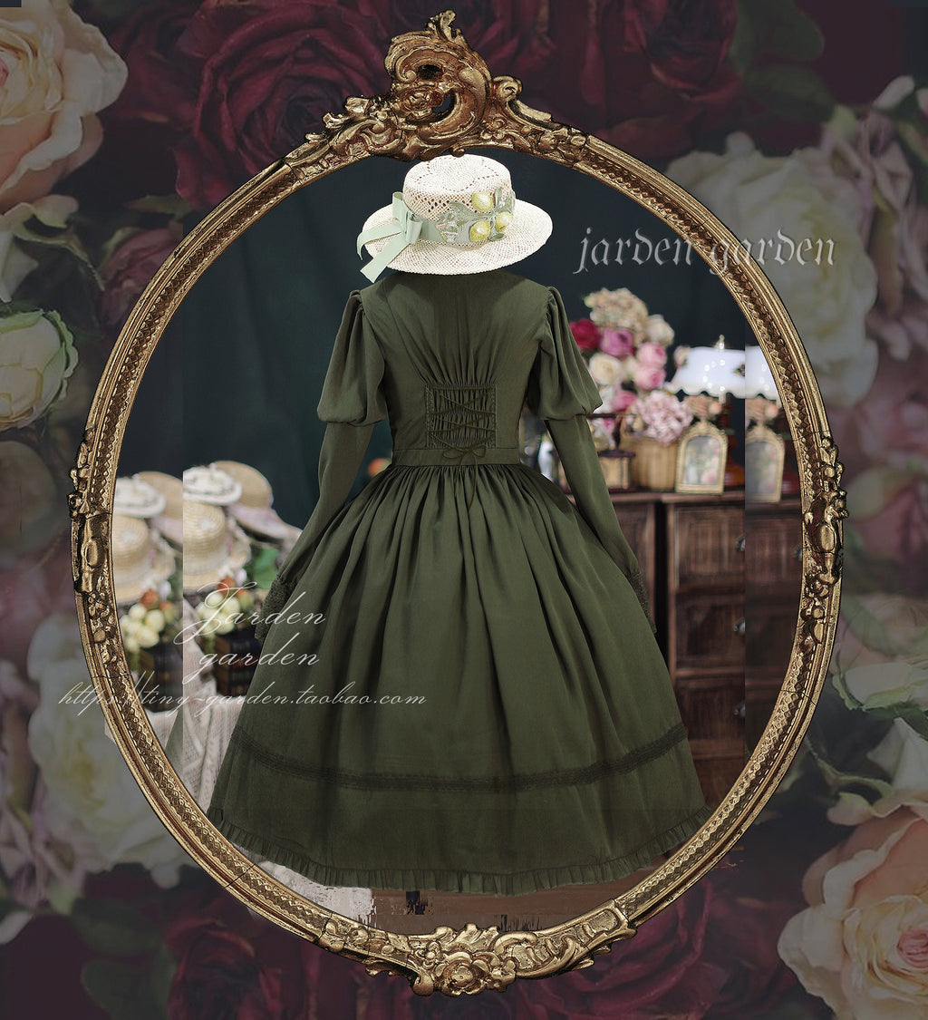 [Pre-order] Black Forest Classic Gigot Sleeve Dress
