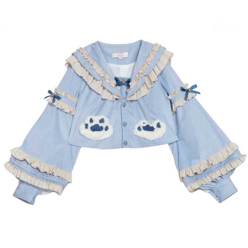 【予約販売】パレスプリント 青いスカートセット
