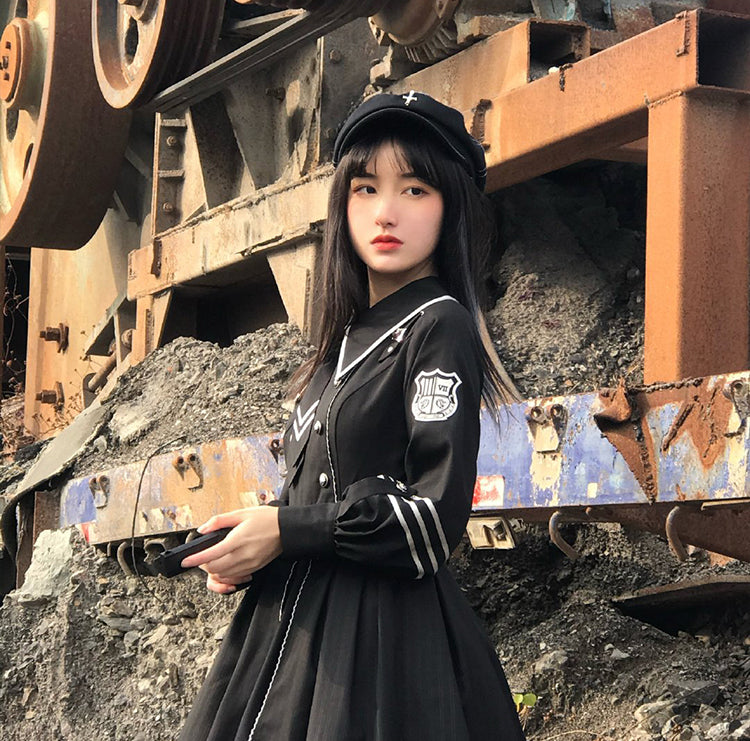 ミリタリー  軍服 ショール クローク ミリタリーロリータ ワンピース