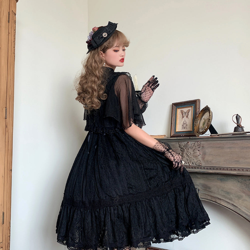 [Pre-order] Edwardian Elegant Lace Classic Lolita Jumper Skirt
