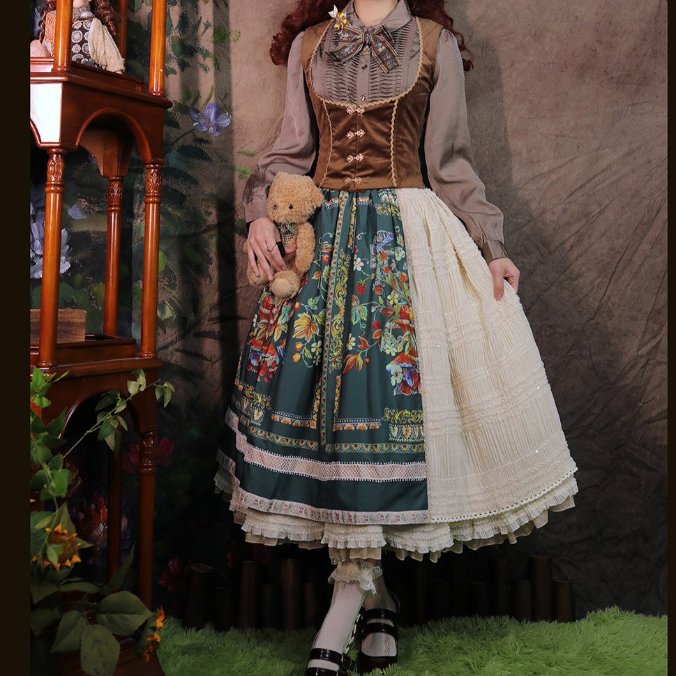 [Pre-order] Bavarian Girl Country-style Bone Vest