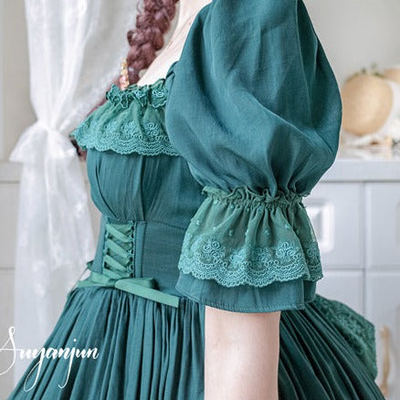 Classical elegant corset style dress