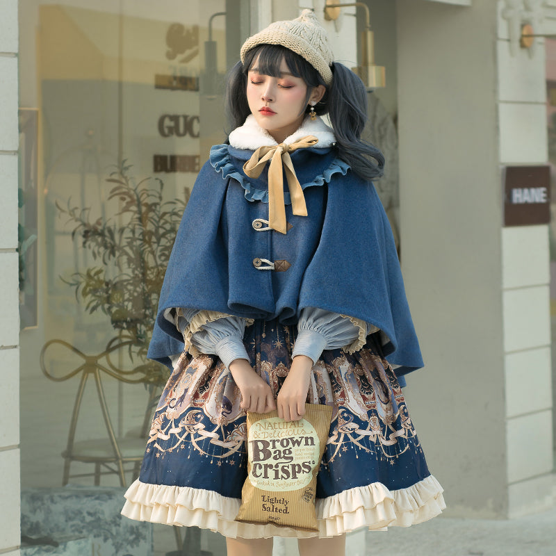 【予約販売】パレスプリント 青いスカートセット