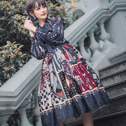 Brave Journey 2 Printed Skirt