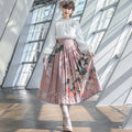 Japanese loli moss peach blooming elegant skirt