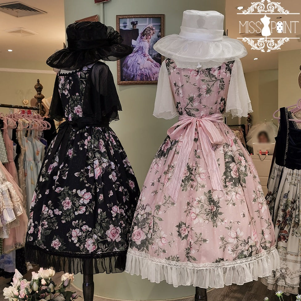 [Pre-order] Rose Garden Flying Sleeve Classic Lolita Dress