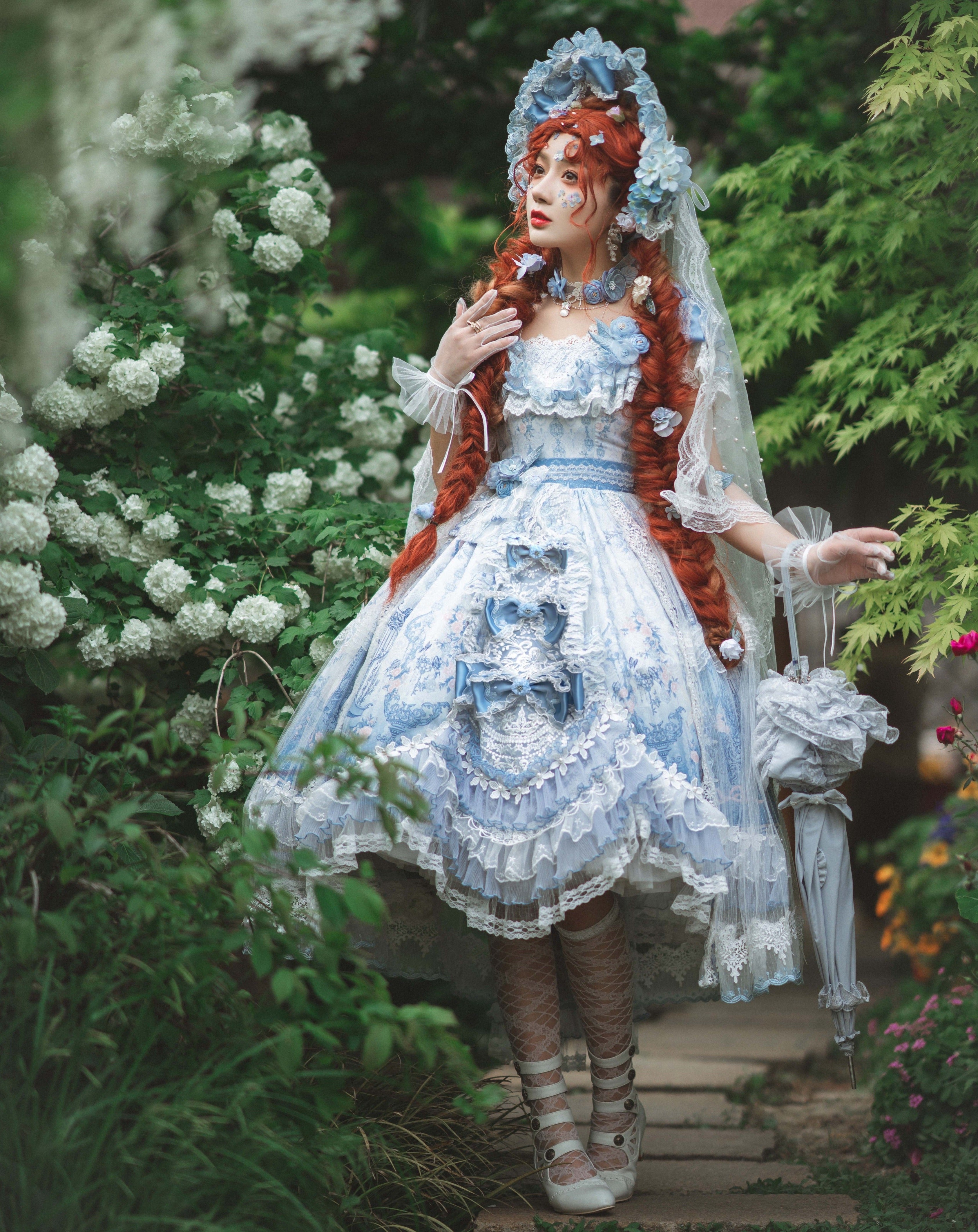 Secret Key Rococo Flower Princess Dress Full Set