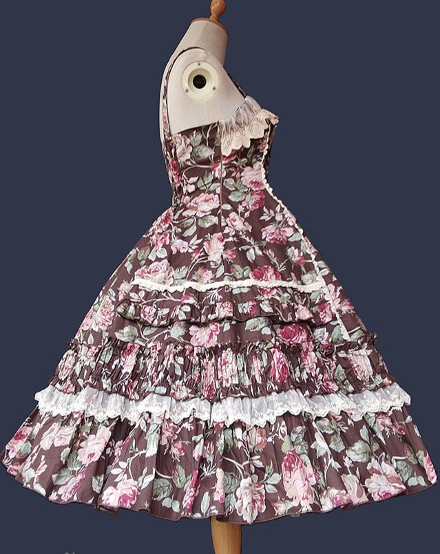 Wall of Rose Elegant Classical Jumper Skirt