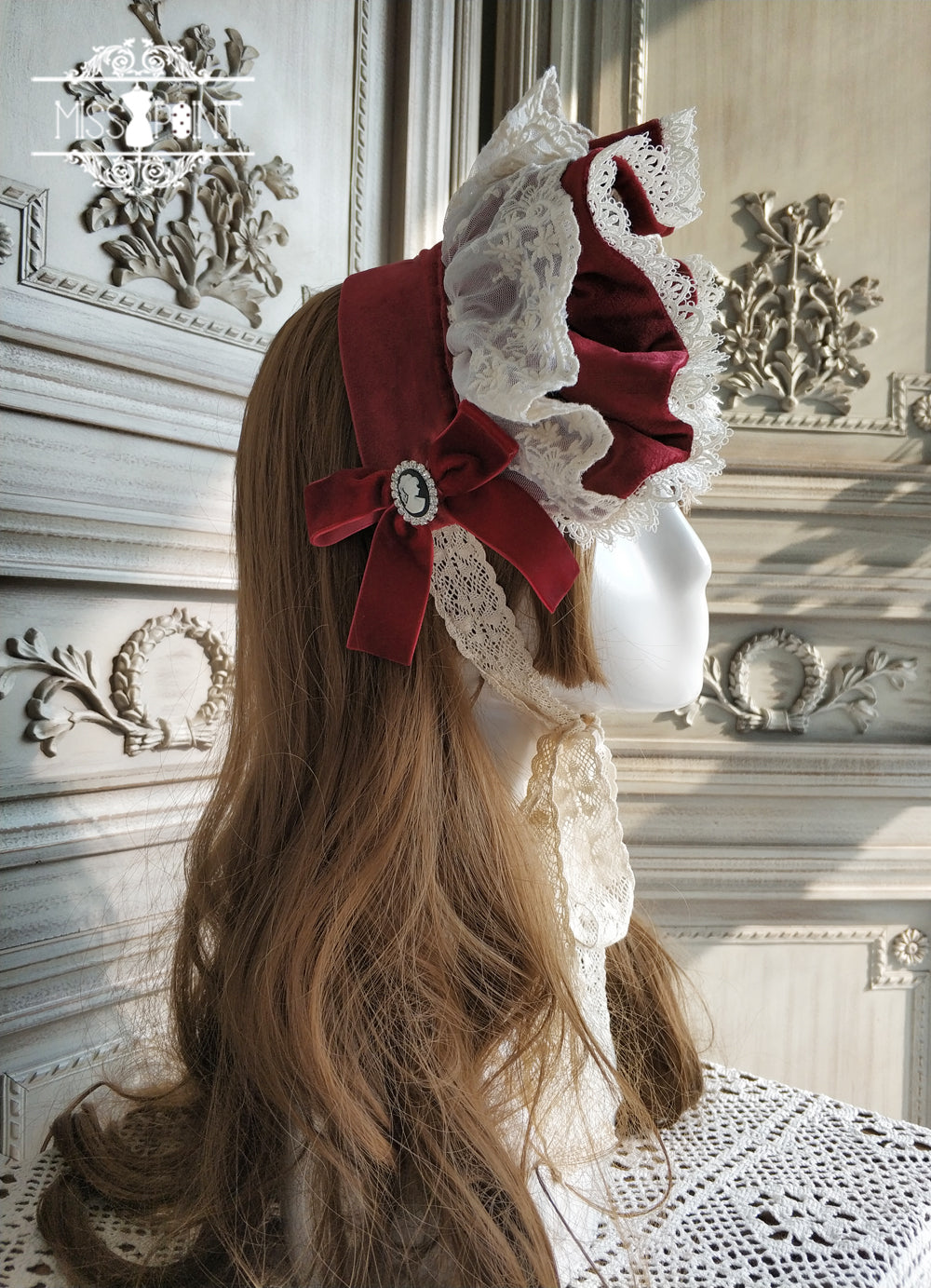 [Simultaneous purchase only] Portrait of a lady Ribbon, bonnet and other accessories
