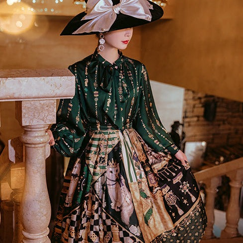 Brave Journey 2 Print Skirt New Colors