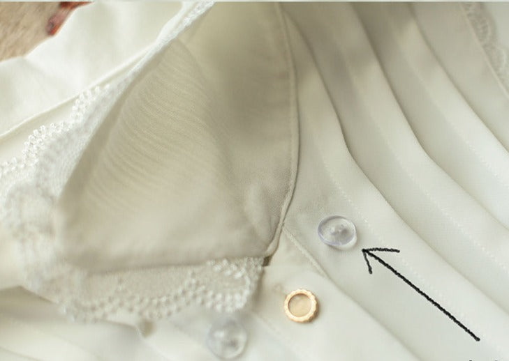 Classical puff sleeve short-sleeved blouse [20% off for combined purchases]