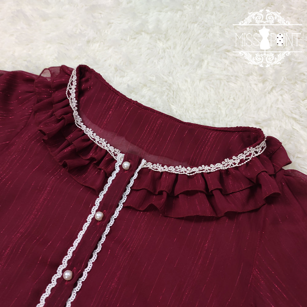 [Pre-order] Melody of the Rhine Elegant Chiffon Blouse