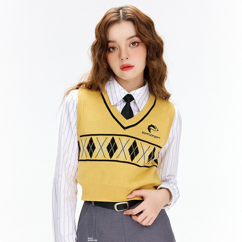 Hogwarts School of Witchcraft and Wizardry Argyle Vest