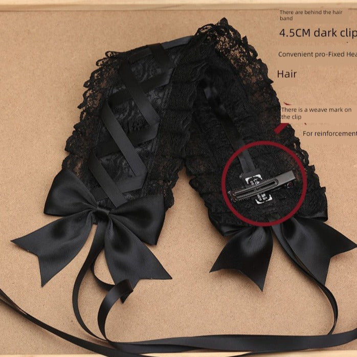 Lace and Ribbon Lolita Headdress 22 Colors