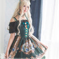 Descent of Angels Dark Elegant Jumper Skirt
