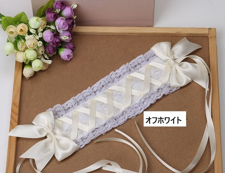 Lace and Ribbon Lolita Headdress 22 Colors