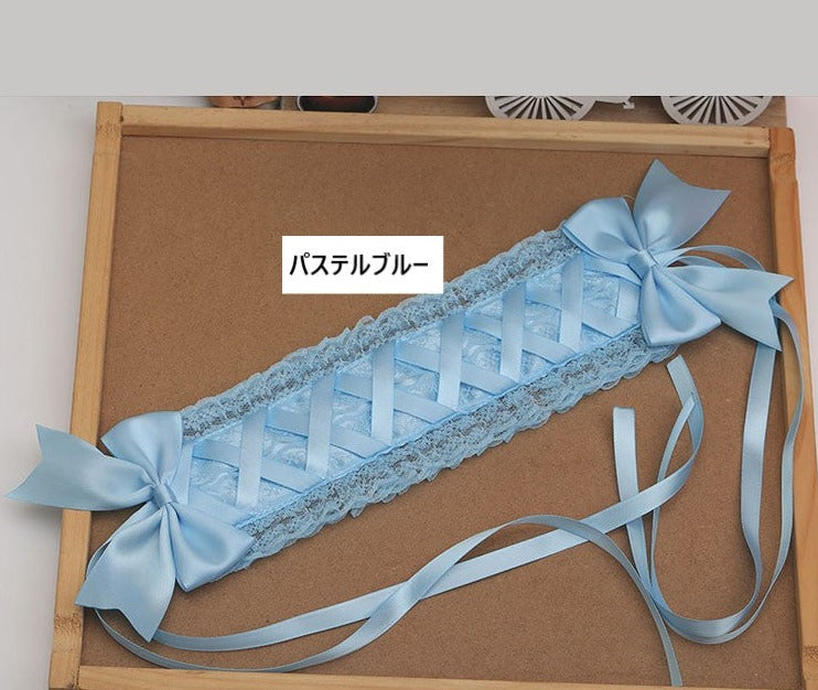 Lace and Ribbon Lolita Headdress 22 Colors