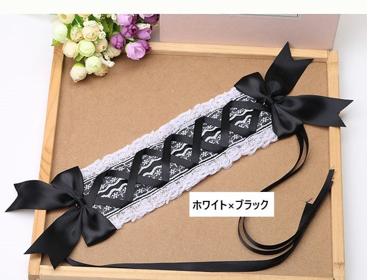 Lace and Ribbon Lolita Headdress 22 Colors