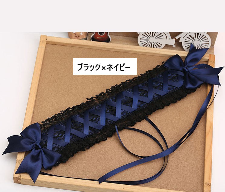 Lace and Ribbon Lolita Headdress 22 Colors