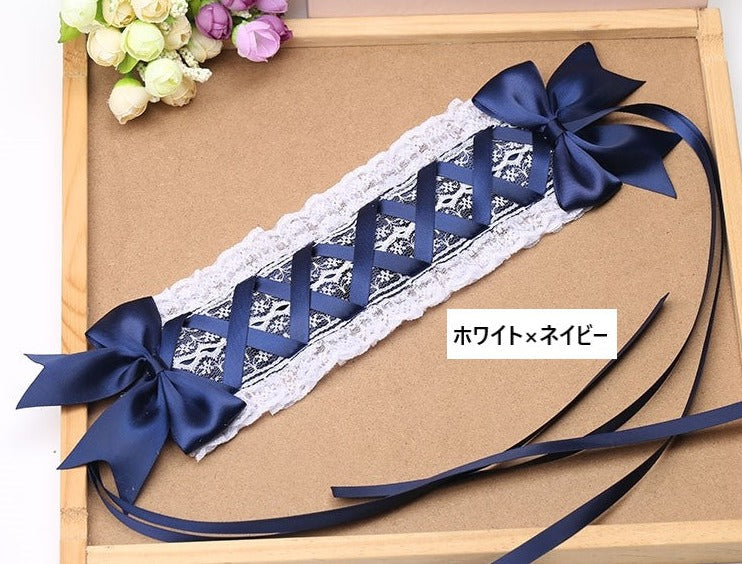 Lace and Ribbon Lolita Headdress 22 Colors