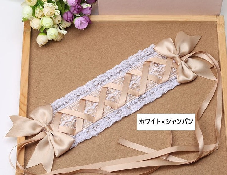 Lace and Ribbon Lolita Headdress 22 Colors