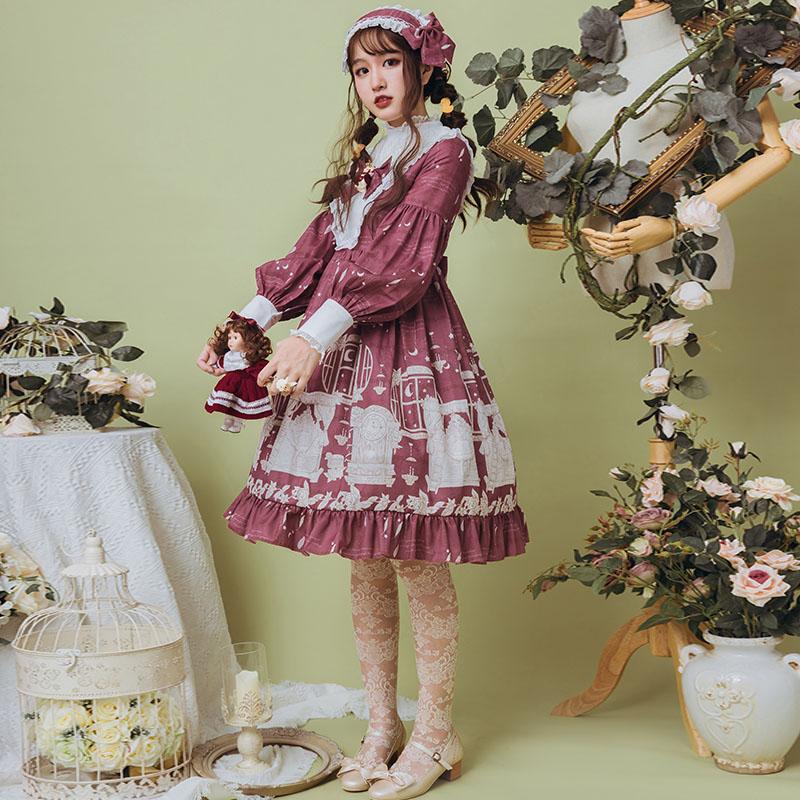 恋する乙女の苺色ドレス - ロリータファッション通販RonRon