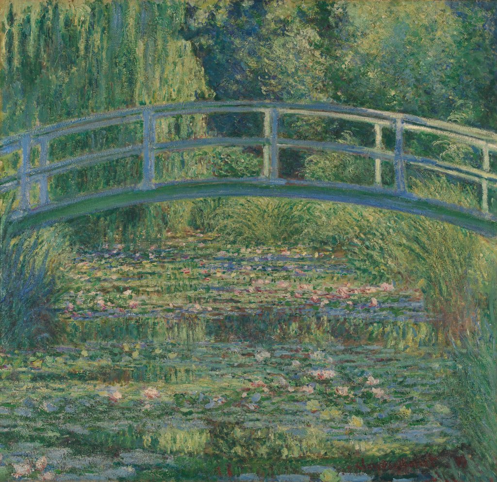 A total of 15 skirts with Monet paintings